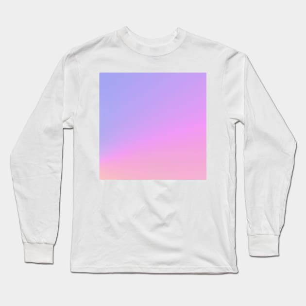 pink purple gradient texture Long Sleeve T-Shirt by Artistic_st